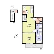WoodCrest沼袋Residenceの間取り画像