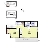 WoodCrest沼袋Residenceの間取り画像