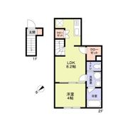 WoodCrest沼袋Residenceの間取り画像