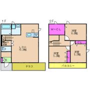 アステイオス緑丘の間取り画像
