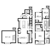 MaisonClarity星ヶ丘の間取り画像