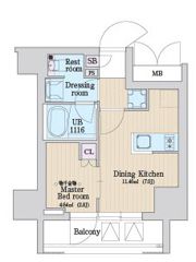 ラクレイス曳舟の間取り画像