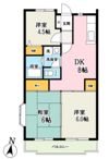 ルミエール南越谷の間取り画像