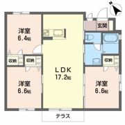マスト諏訪Dの間取り画像