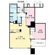 BRANZ TOWER 大阪本町の間取り画像