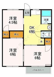 ファミール清水の間取り画像