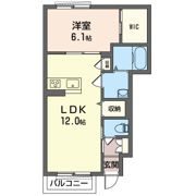 ルミナスAの間取り画像