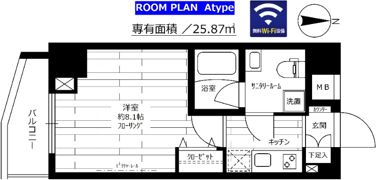 グランドコンシェルジュ亀戸の間取り画像