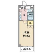 レージュ松原の間取り画像
