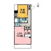 メイプル青山 Bの間取り画像