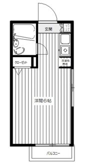 ヴィラ仁の間取り画像