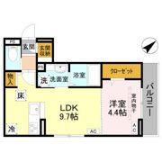 la chance和田町の間取り画像