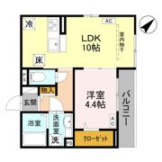 la chance和田町の間取り画像