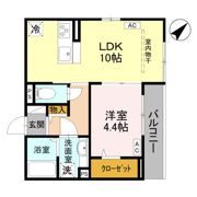 la chance和田町の間取り画像