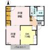 スリーゼ C/D Cの間取り画像