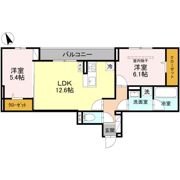 TORISIA新河岸の間取り画像