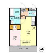 オーパスの間取り画像