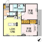 D-ROOM君塚ⅠBの間取り画像