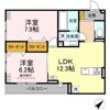 D-ROOM君塚ⅠBの間取り画像