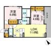 D-ガルデニアの間取り画像