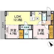 D-ガルデニアの間取り画像