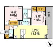 D-ガルデニアの間取り画像