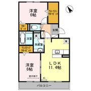 デスティニーの間取り画像