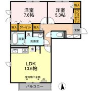 Sereno(ｾﾚｰﾉ)の間取り画像