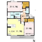 リビングタウン阿倉川 Aの間取り画像