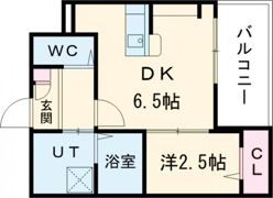 西湊町エヌエム・セントの間取り画像