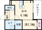 西湊町エヌエム・セントの間取り画像