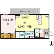 D-resena丸山Nの間取り画像