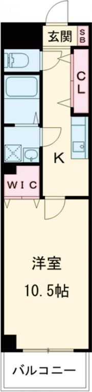 B-EK22の間取り画像