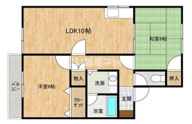アネックスサトウⅡB棟の間取り画像