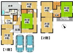 須藤川原代町住宅の間取り画像