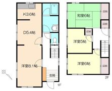 タウンハウスの間取り画像