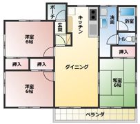 サトウハイツ1の間取り画像