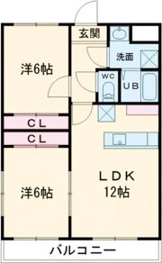 WINDOM池見の間取り画像