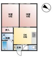 東和開発第三ハイツの間取り画像
