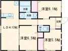 メゾンレーヴ Aの間取り画像