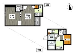 ADC高島リブレの間取り画像
