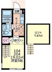 グッドフィールド相模大野の間取り画像