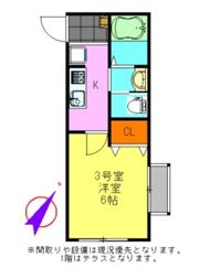 仮称）八千代台東3丁目共同住宅の間取り画像