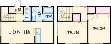 ソレイユⅠ Aの間取り画像