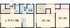 ソレイユⅠ Aの間取り画像