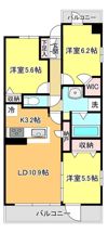 DRESSER新田東の間取り画像