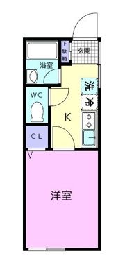 TJ杭ノ瀬Ⅱ C棟の間取り画像