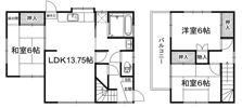 焼山宮ヶ迫1丁目戸建ての間取り画像