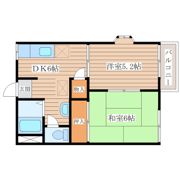 グリーンヒルズAの間取り画像