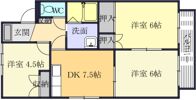 フレグランス菅田の間取り画像